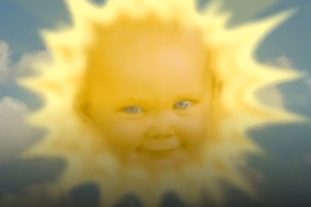 The Sun Baby woke the Teletubbies up every day