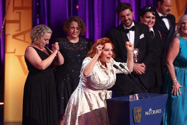 Sophie Willan also let a few expletives slip during her win 