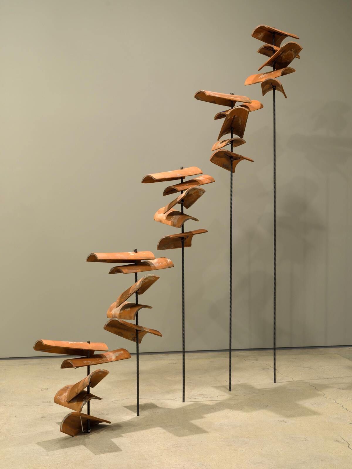 Installation view, Jackie Castillo: Through the Descent, Like the Return, Institute of Contemporary Art, Los Angeles