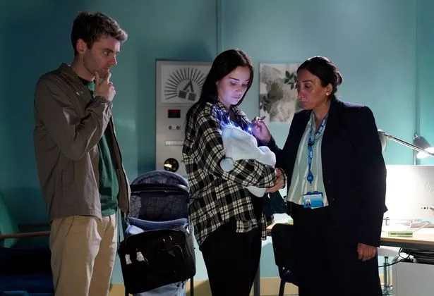 Lauren Branning grows convinced something isn't right with her baby son Jimmy