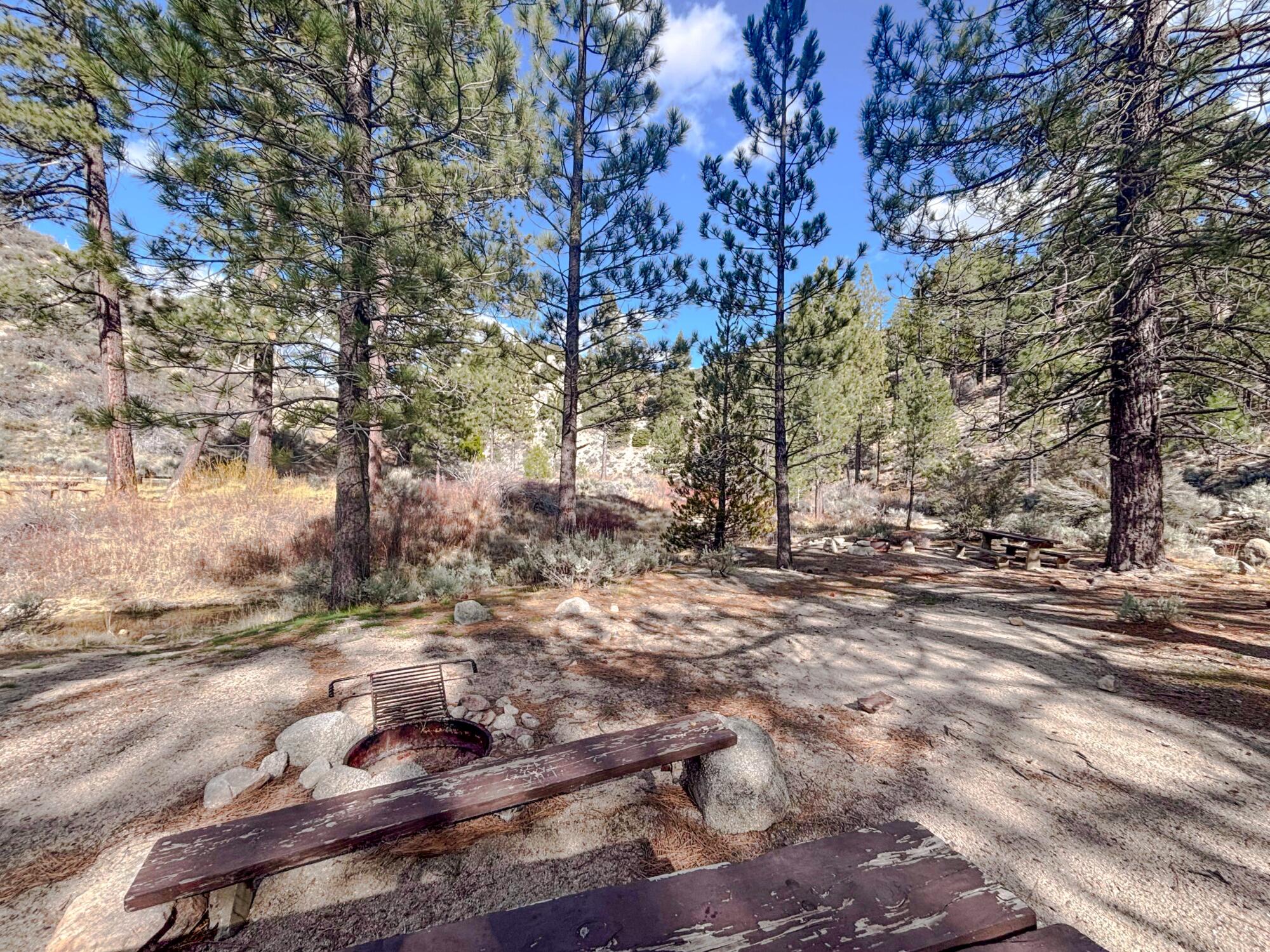 The Sulphur Springs Trail Camp in Angeles National Forest.