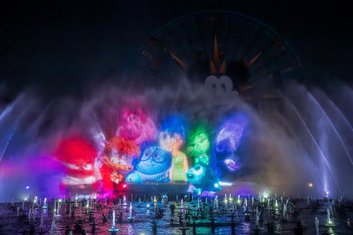 “World of Color Happiness!” centers on a quest from "Inside Out" character Joy to discover what makes each of us happy.