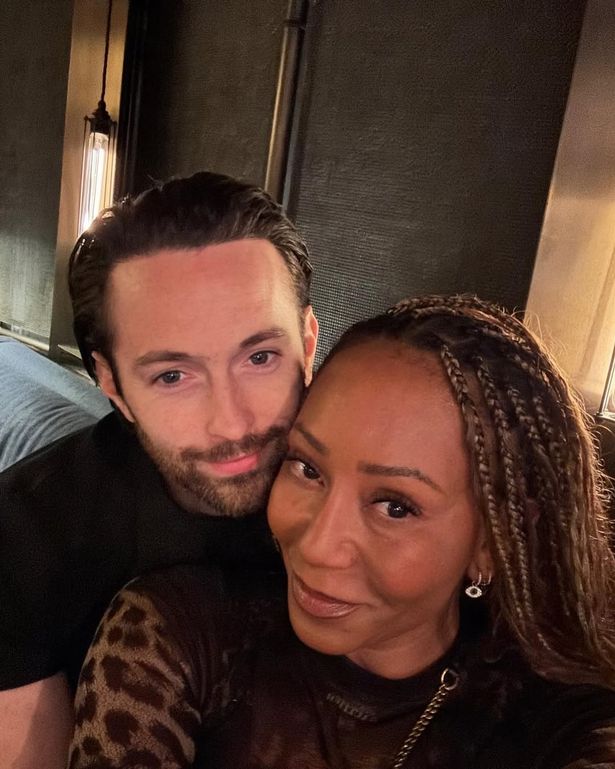 Melanie Brown and Rory McPhee