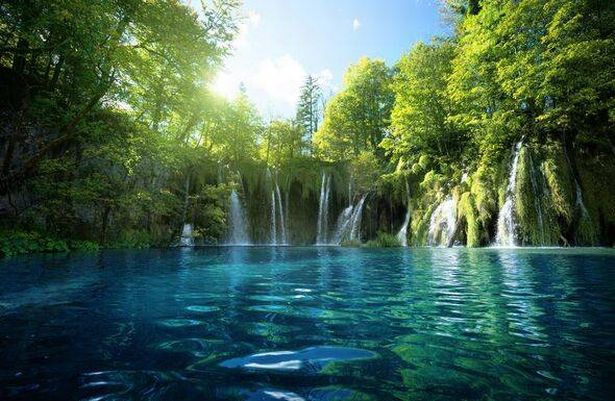 Croatia has many tourist attractions such as the waterfalls at Plitvice Lakes