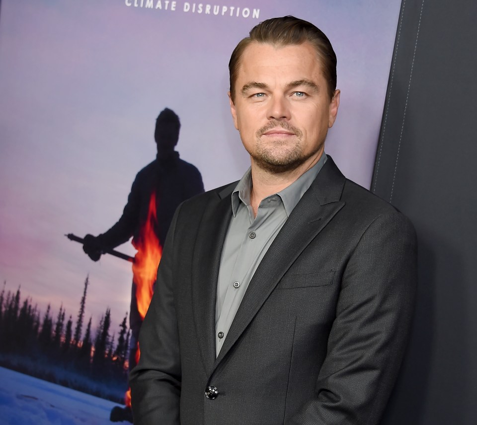 Leonardo DiCaprio at the premiere of HBO's "Ice on Fire."