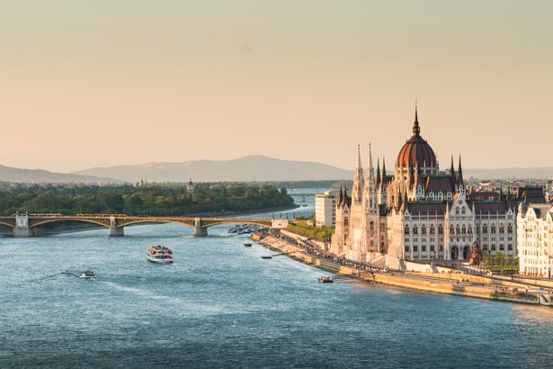view of Budapest, Hungary 