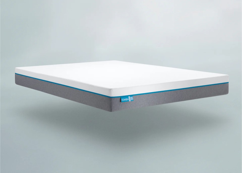 Simba Hybrid Essential mattress.