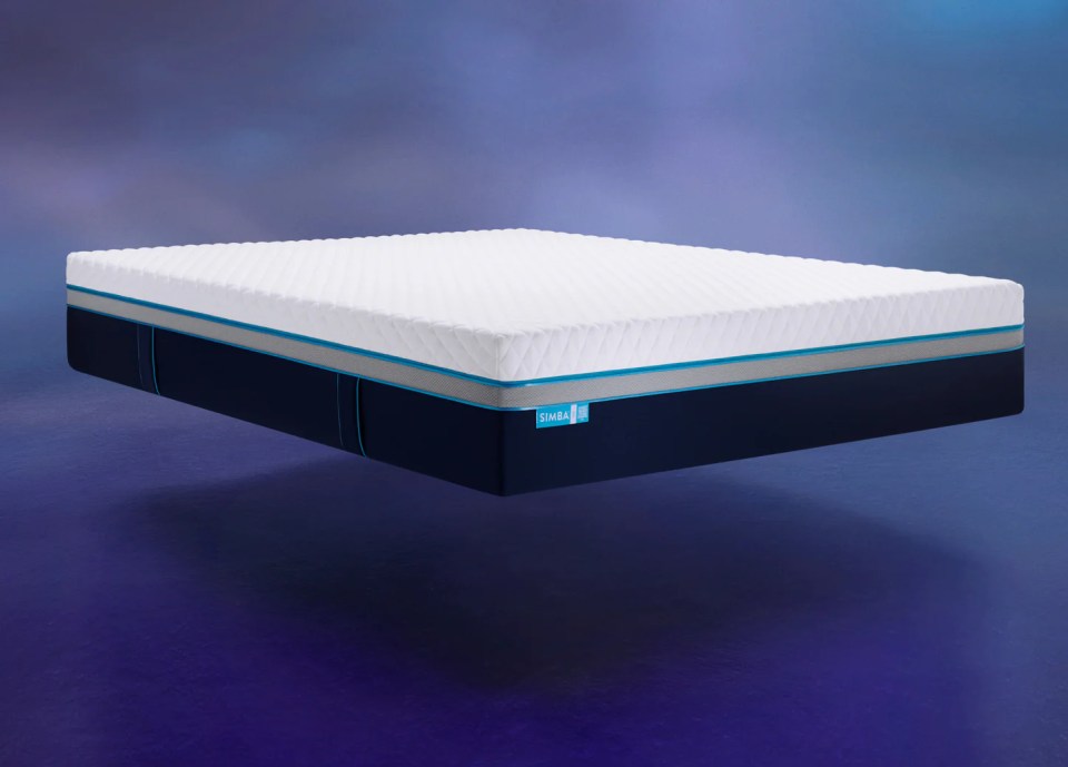 Simba Hybrid Luxe mattress.