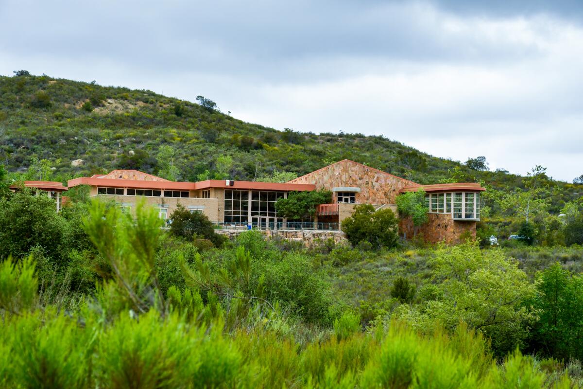 The visitor center at Mission Trails Regional Park, San Diego.