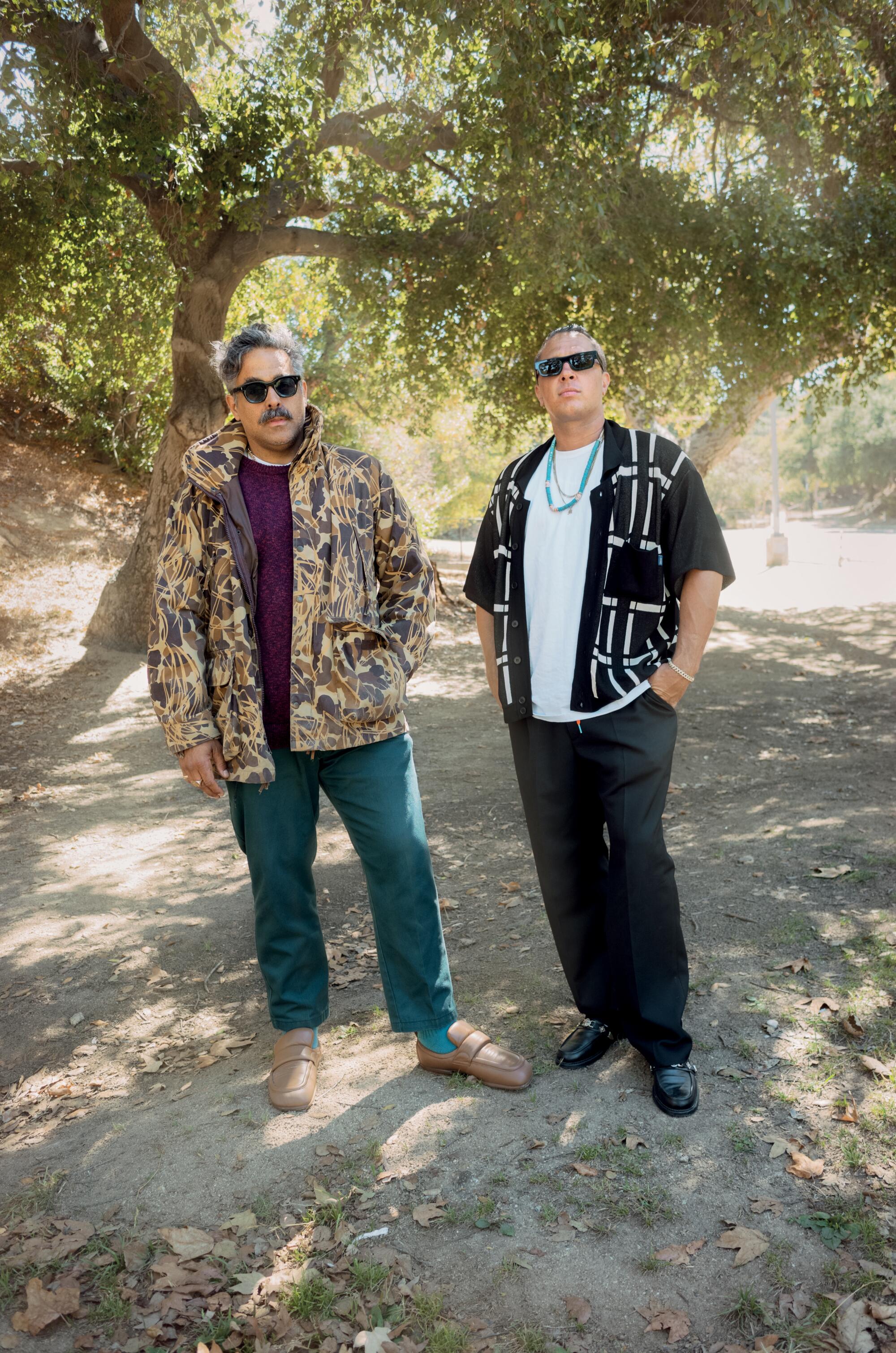2Tone, left, and Spanto of Born X Raised.