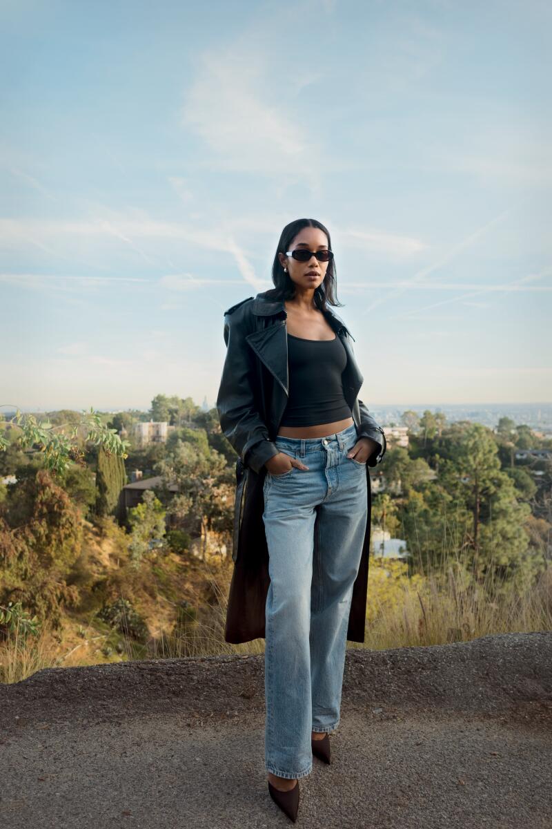Laura Harrier.
