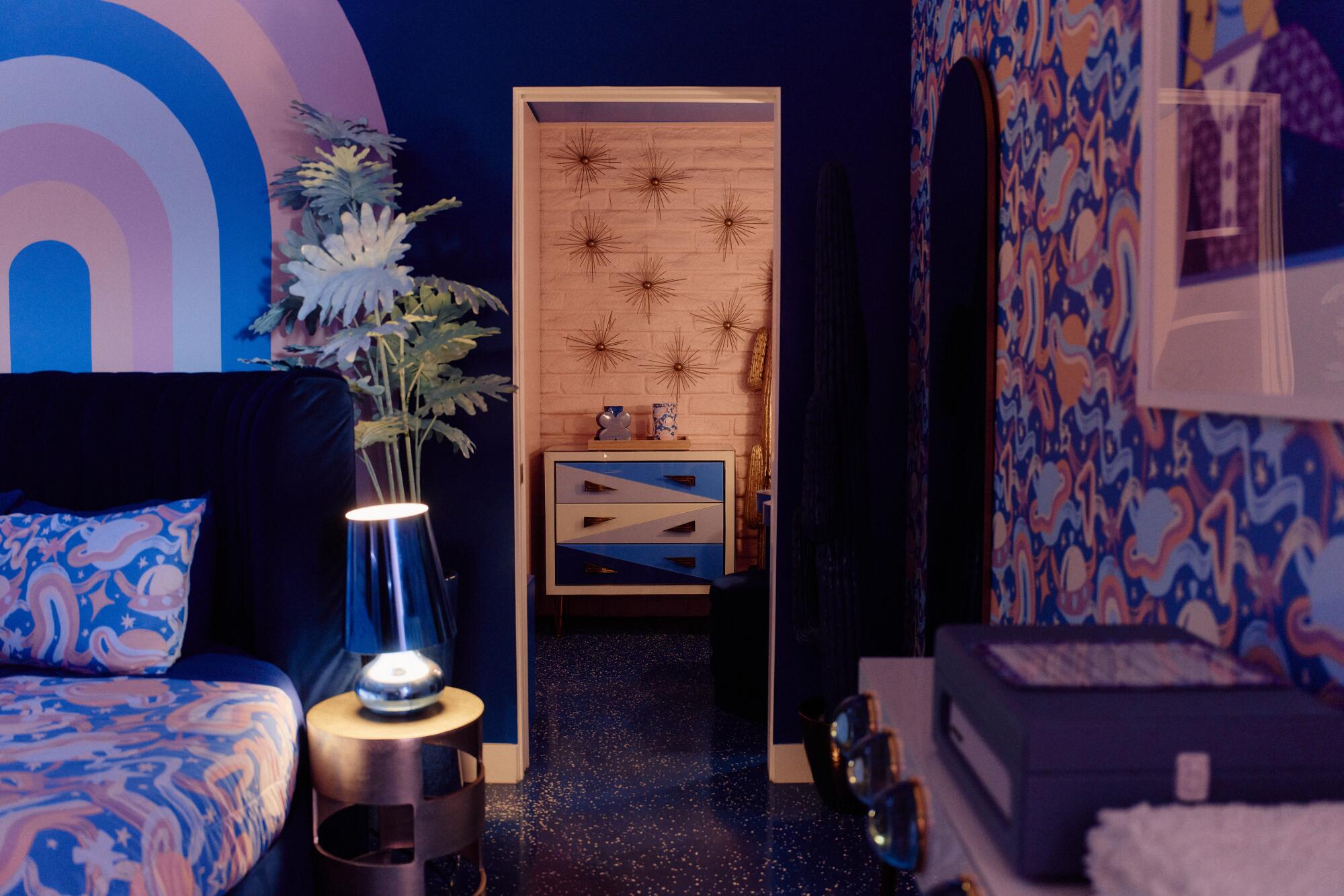 The Atomic Bombshell Room at the Trixie Motel.