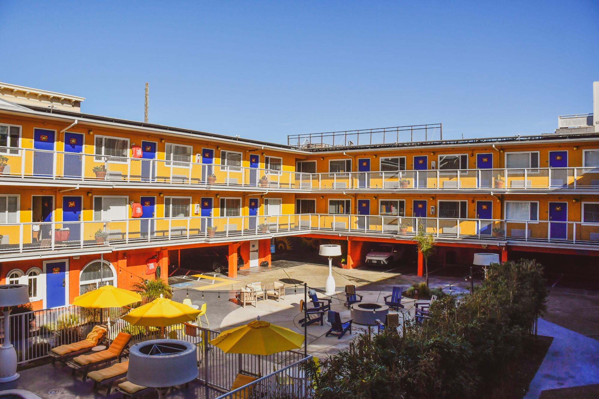 The Hotel del Sol is a boutique hotel in San Francisco aiming to rise above its roots as a budget motel.