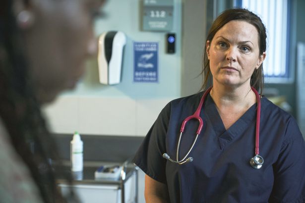 Liz (Jo Joyner) must decide whether to report her friend to social services