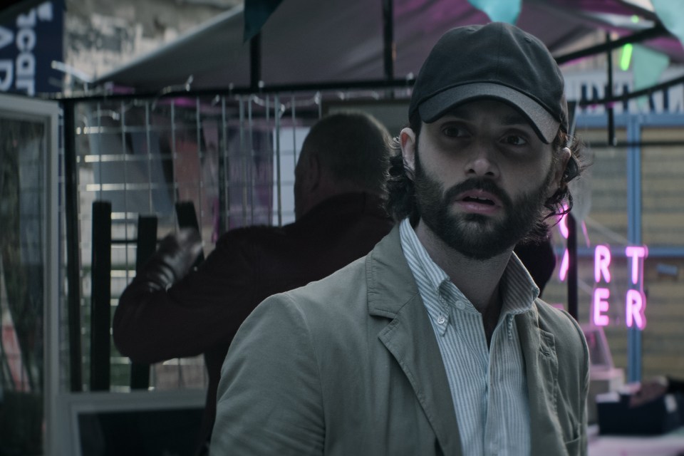 Penn Badgley as Joe Goldberg in You.
