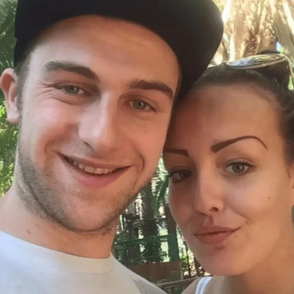 Close-up photo of a young couple.