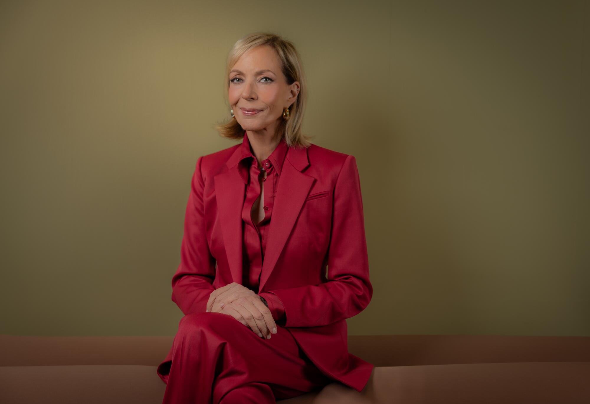 Allison Janney poses for the L.A. Times Emmy Drama Roundtable