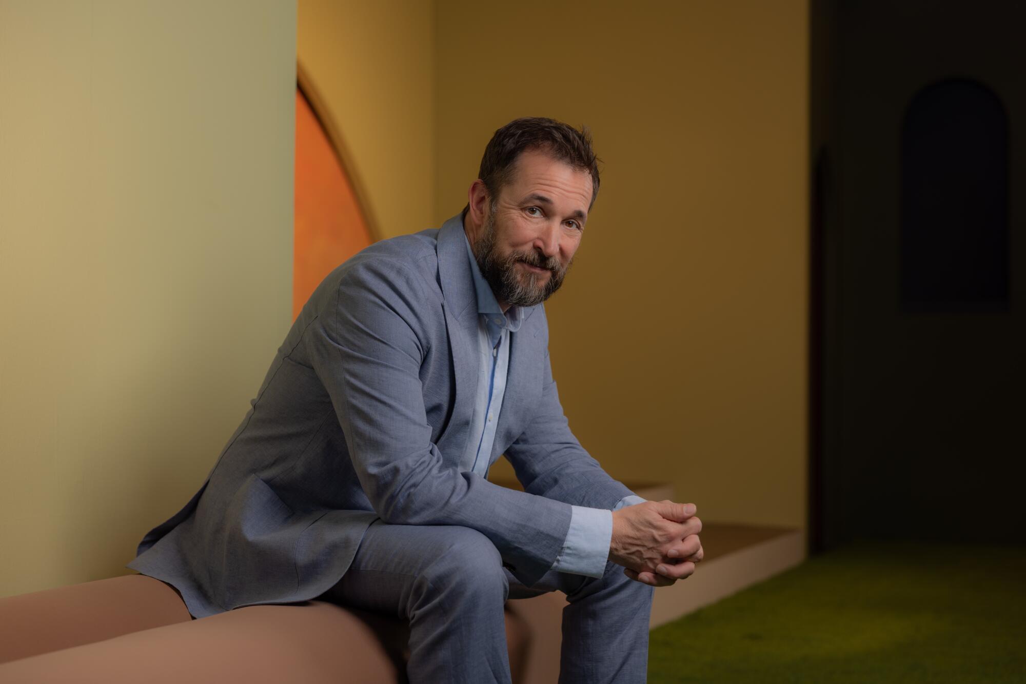 Noah Wyle poses for the L.A. Times Emmy Drama Roundtable