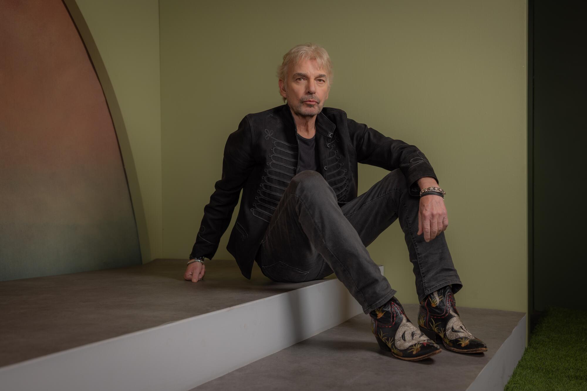 Billy Bob Thornton poses for the L.A. Times Emmy Drama Roundtable