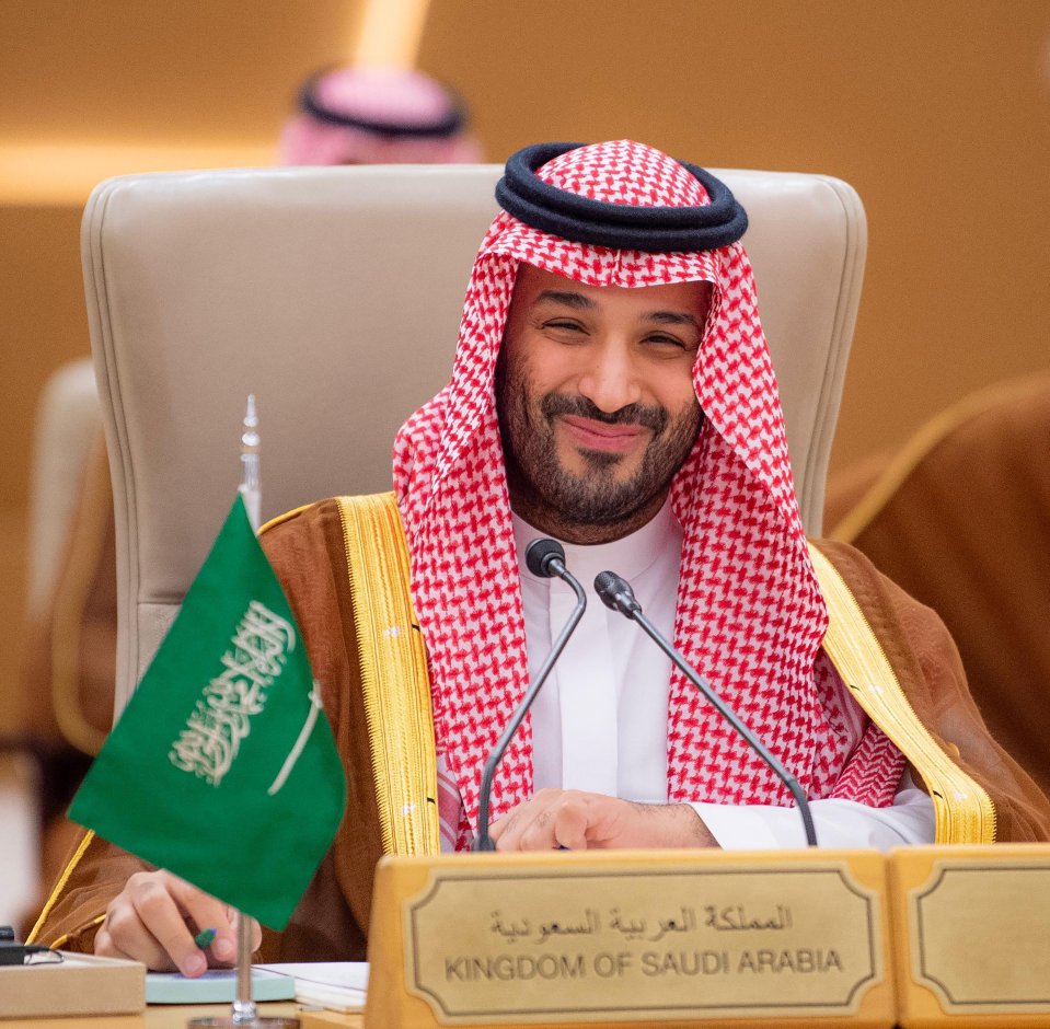 Crown Prince Mohammed bin Salman at the Gulf Cooperation Council Summit.