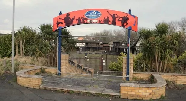 Welcome sign at Pleasure Island