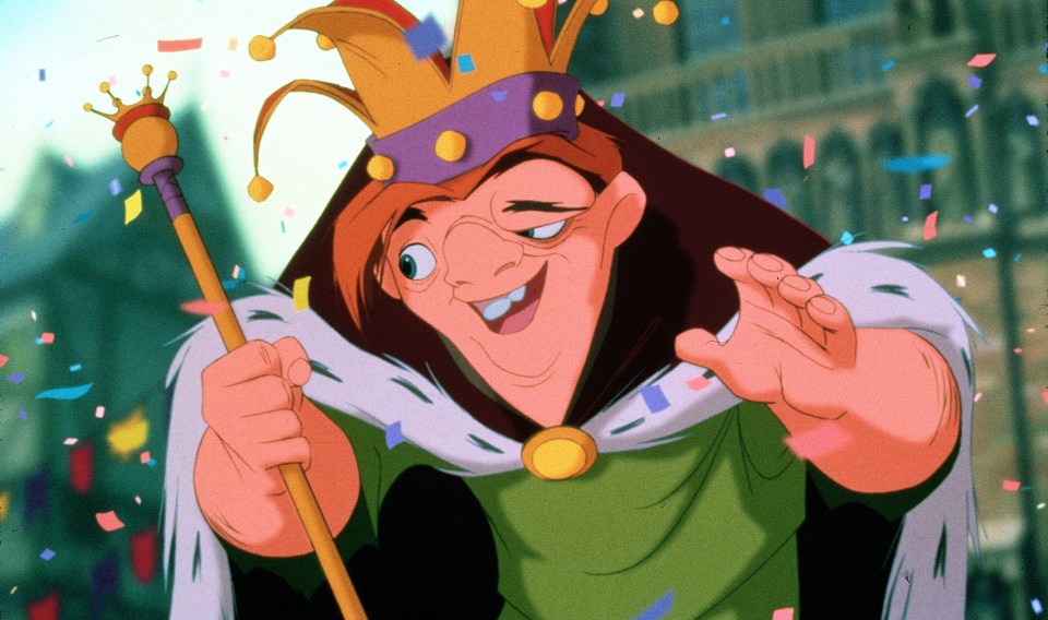 Illustration of Judge Claude Frollo from Disney's The Hunchback of Notre Dame.