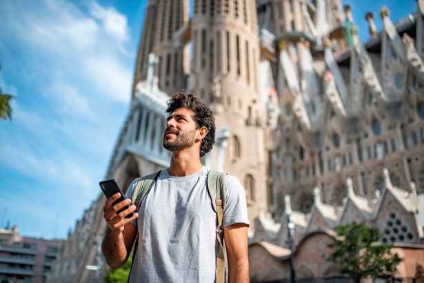 Barcelona in Spain, the most popular country for UK holidaymakers
