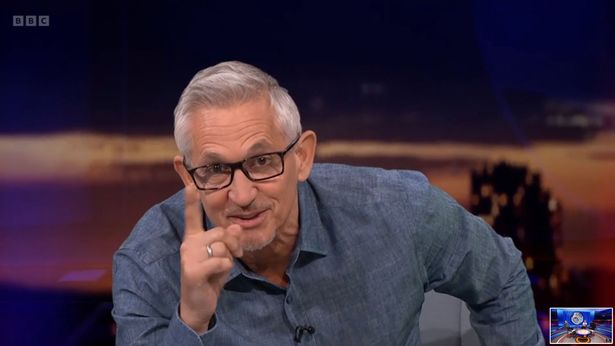 Gary appeared emotional as he signed off for the final time