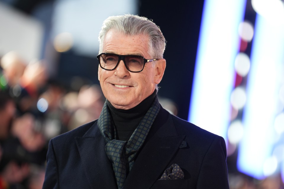 Headshot of Pierce Brosnan.