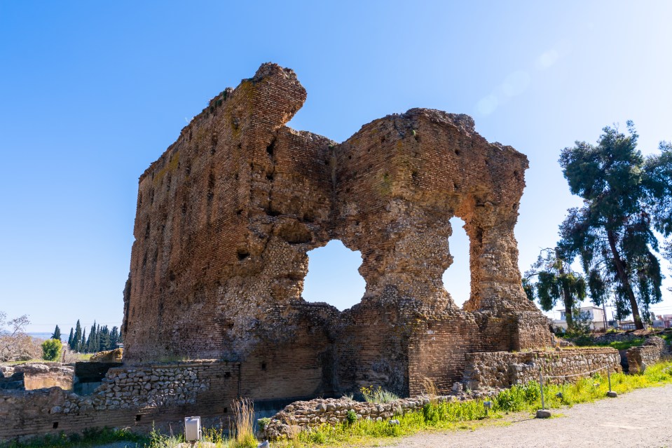 Ruins of the ancient town of Argos, Greece.