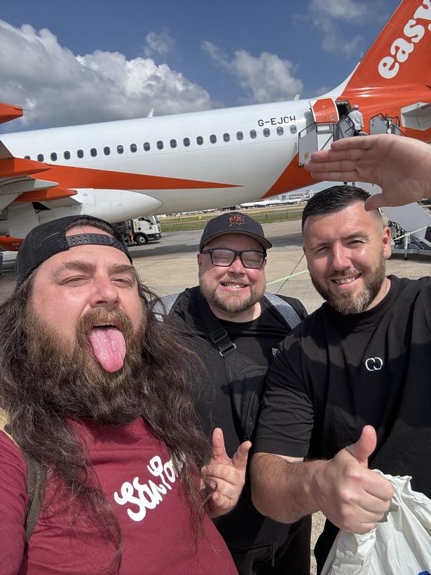 Witnesses Arron Davies (left) Mike (middle) Scott (right)