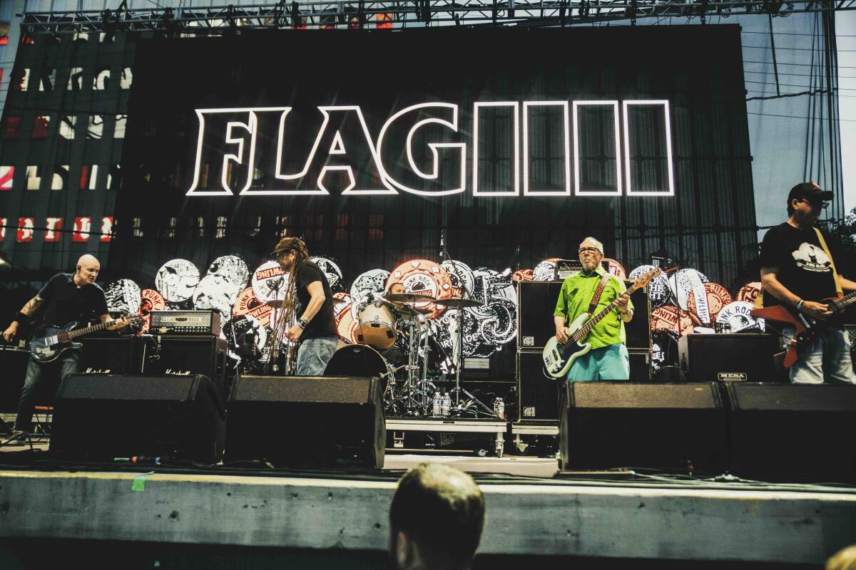 FLAG performs at the 25th Annual Punk Rock Bowling and Music Festival in Las Vegas on May 26, 2025.