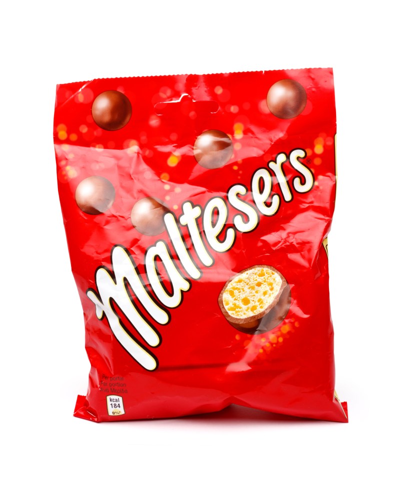 Packet of Maltesers.