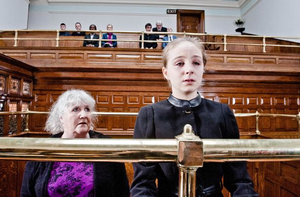Belle in the dock