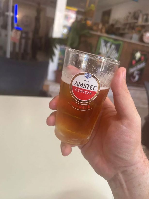 Adam Maidment's Benidorm beer