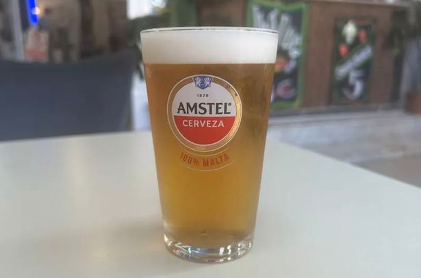 Adam Maidment's Benidorm beer