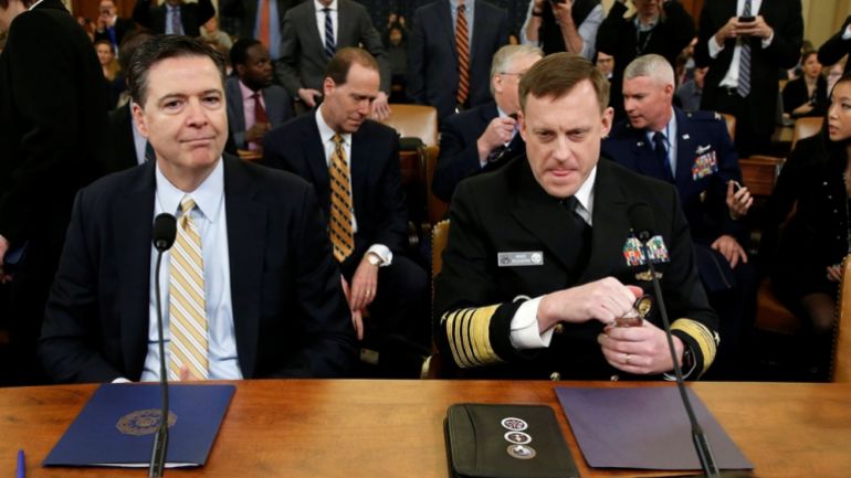 Comey Rogers Russia FBI investigation