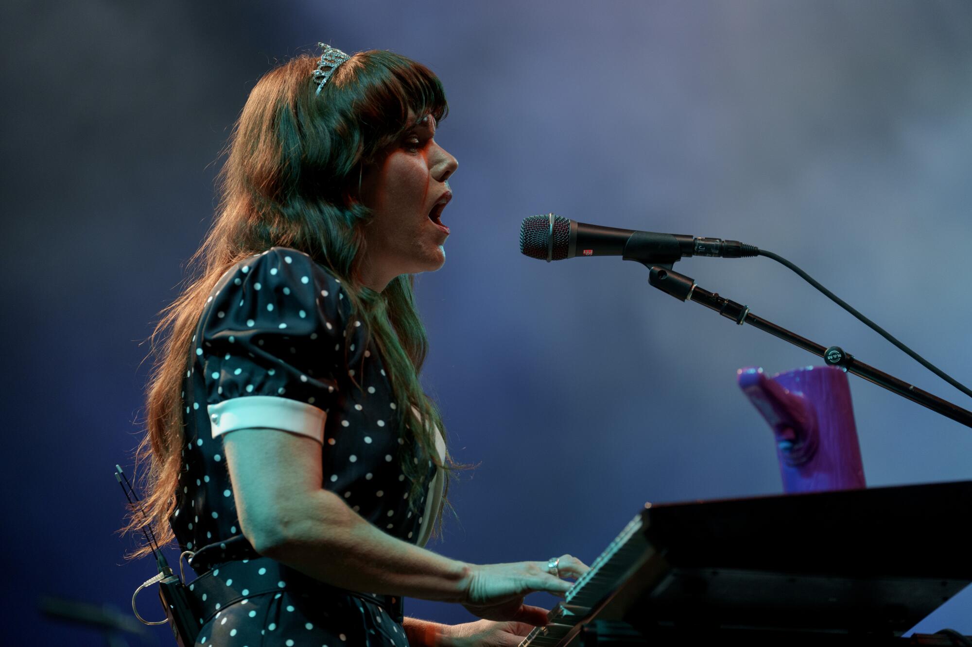 Jenny Lewis performs.
