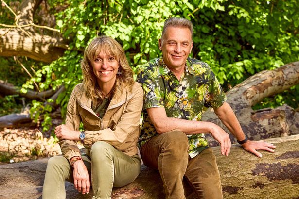 Chris with Springwatch co-star Michaela Strachan