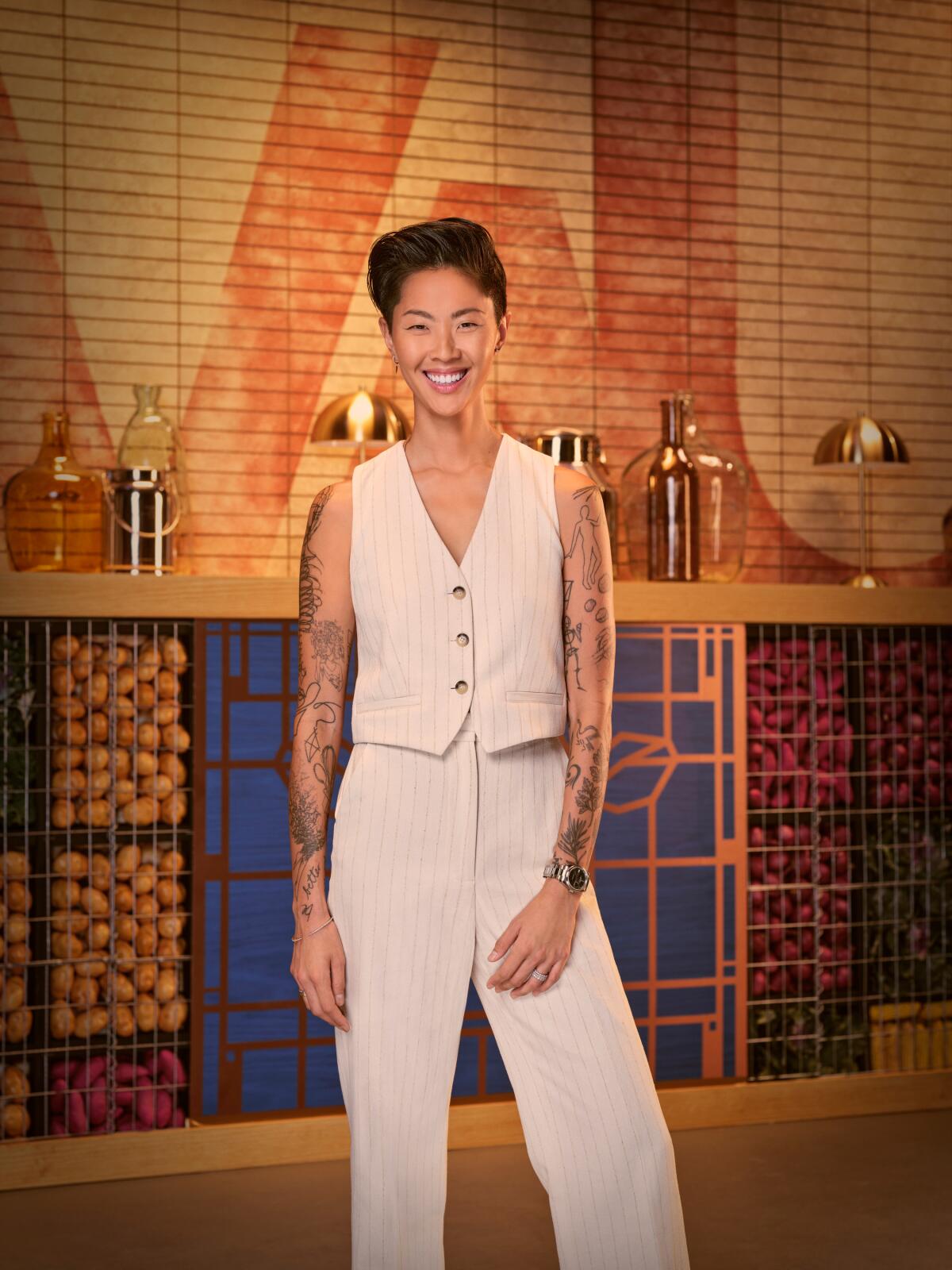 "Top Chef" host Kristen Kish.