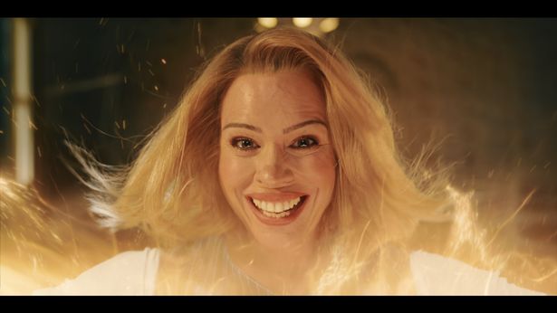 Billie Piper in the final episode of Doctor Who