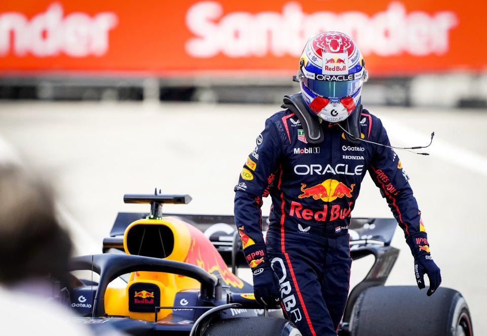 Max Verstappen at the Circuit de Barcelona-Catalunya.