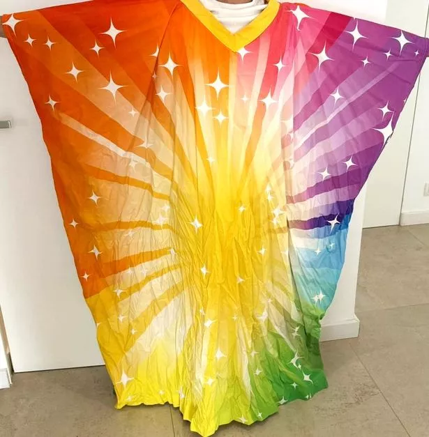 The colourful pullover that was sold