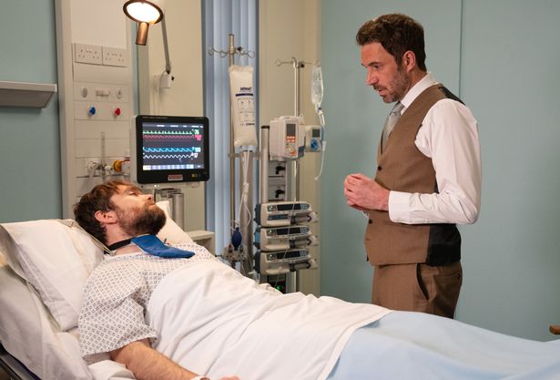 Aidan Moore in Emmerdale took centre stage again this week