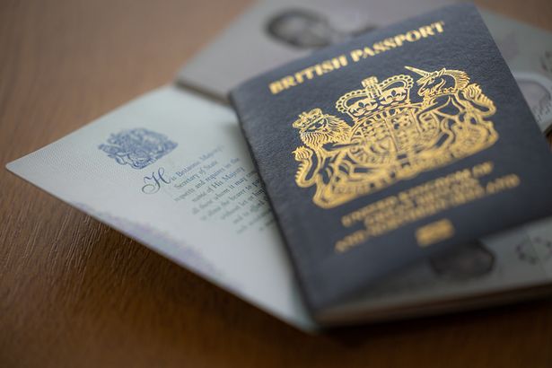 Image of British passports, one open and another closed