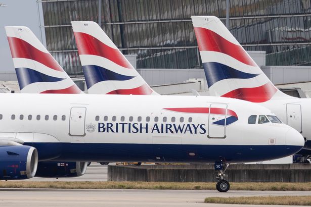 British Airways plane