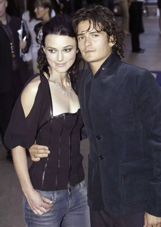 Keira Knightley and Orlando Bloom