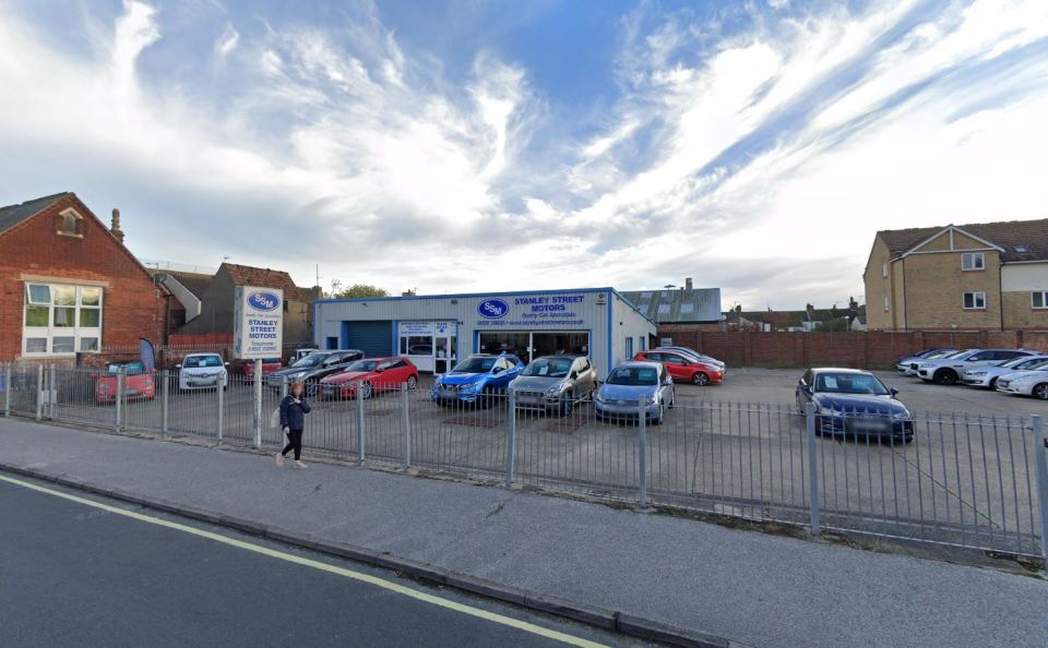 Stanley Street Motors car dealership in Lowestoft.