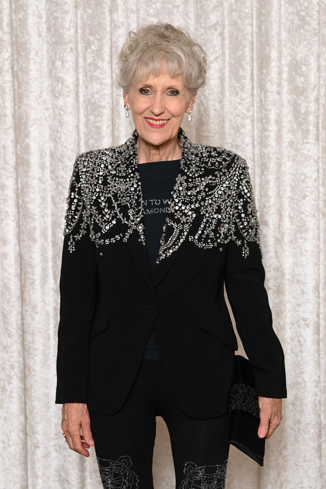 Anita Dobson at the British Soap Awards.
