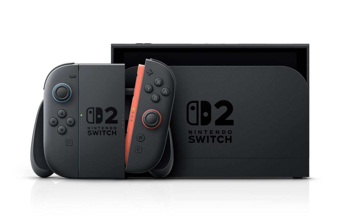 The Nintendo Switch 2 and its dock